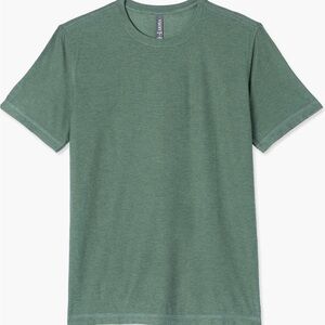 Vuori Short Sleeve Strato Tech Tee, in Bluegrass Heather, XL, Men’s